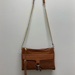 Rebecca Minkoff Suede & Leather Crossbody